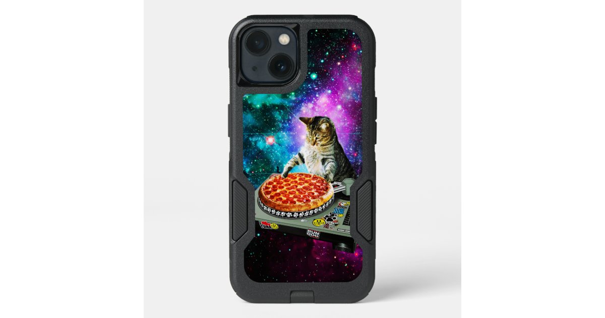 DJ CAT pizza | Samsung Galaxy Phone Case