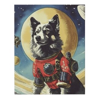 Space Dog Art