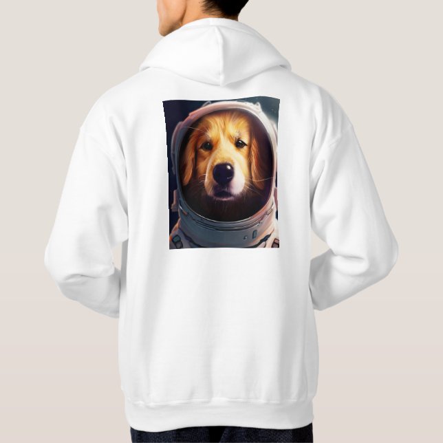 Space Dog Hoodie (Back)