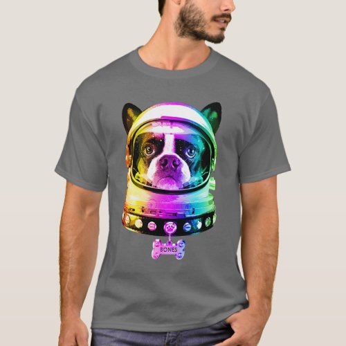 Space Dog T_Shirt