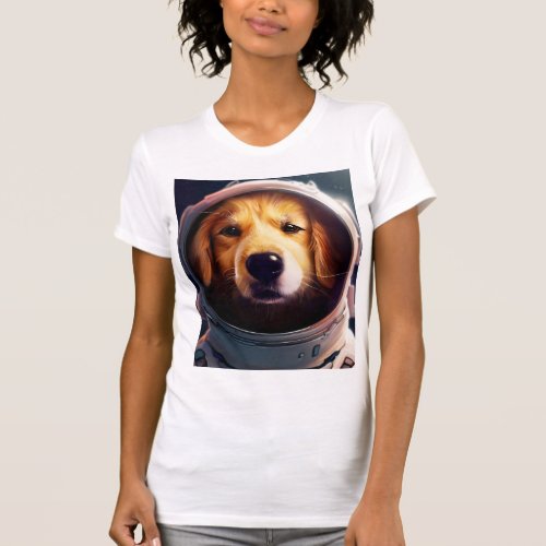 Space dog T_Shirt