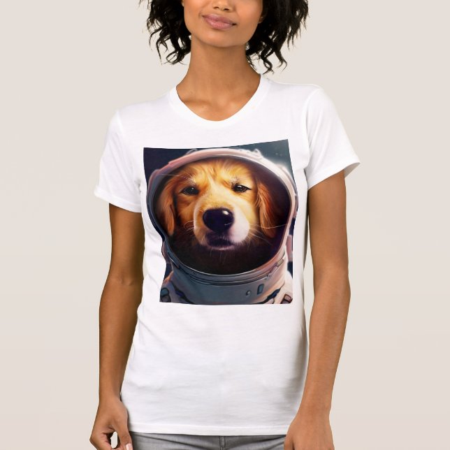 Space Dog T-Shirt (Front)