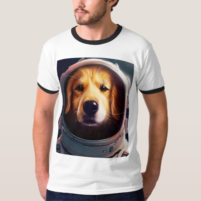 Space Dog T-Shirt (Front)