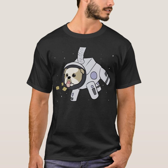 Space Dog T-Shirt (Front)