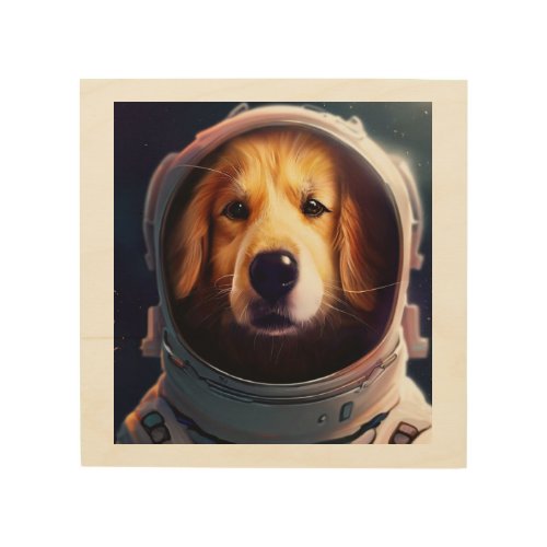 Space Dog Wall Art