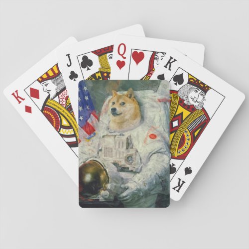 Space Doge Poker Cards
