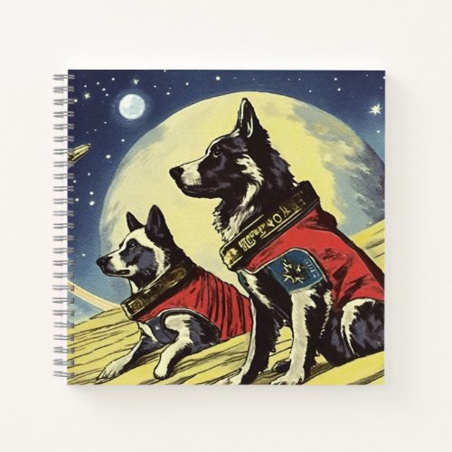 Space Dogs Notebook