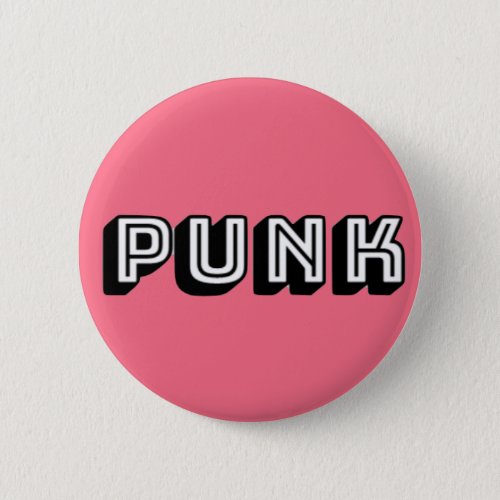 SPACE DOGS RADiO _  PUNK BADGE Button