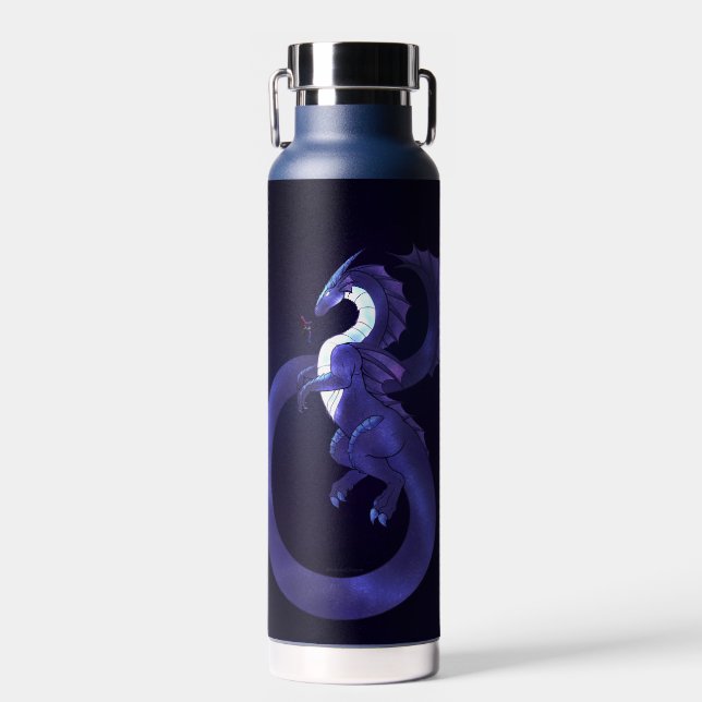 Space Dragon Draco Water Bottle (Front)