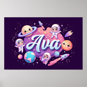 Space Dreams Ava Wall Art