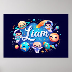 Space Dreams Liam Wall Art