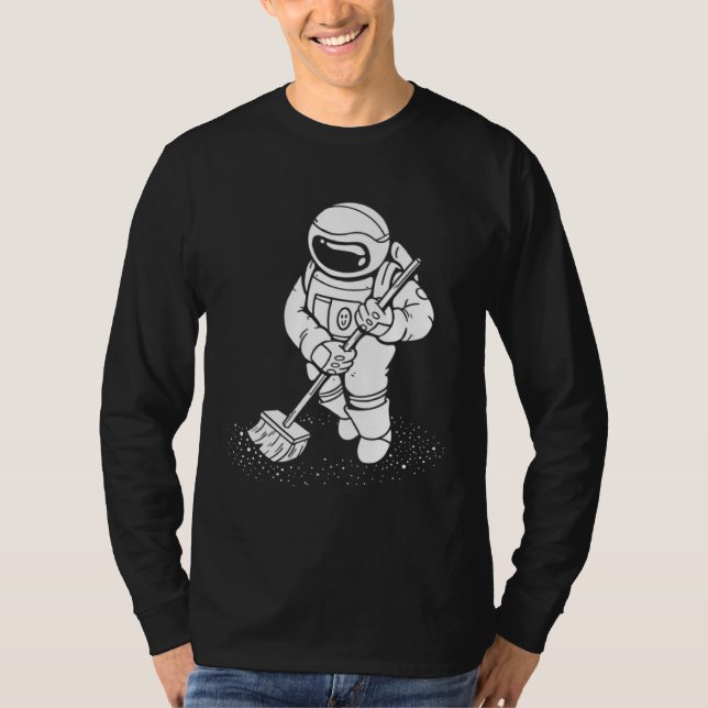 Space dust astronaut T-Shirt (Front)