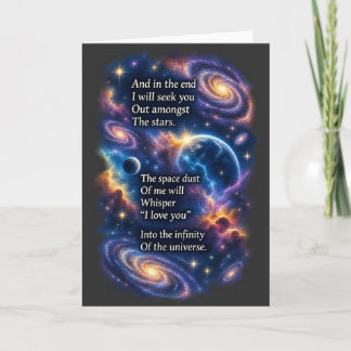 Space dust card