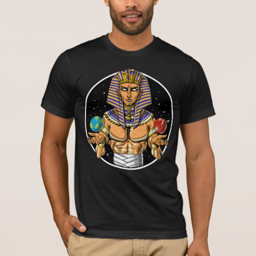 Space Egyptian Pharaoh T_Shirt