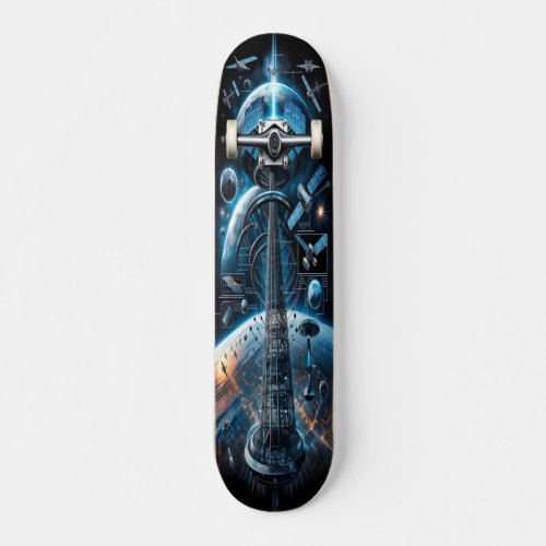 Space Elevator Ascent Skateboard