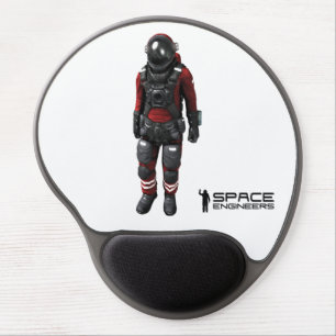 Space Engineers Gel Mousepad White Astronaut