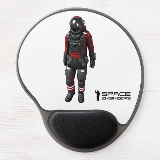 Space Engineers Gel Mousepad White Astronaut (Front)