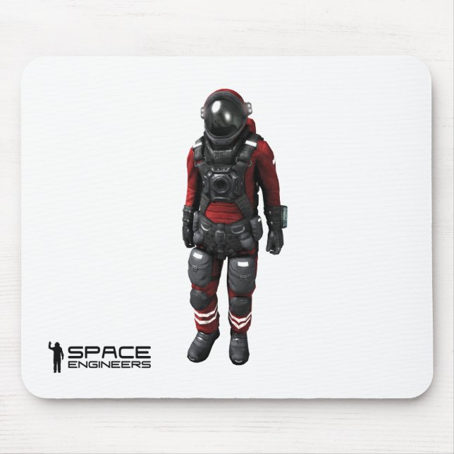 Space Engineers Mousepad White Astronaut (Front)