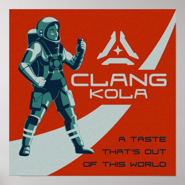 Space Engineers Poster - Clang Kola (Front)