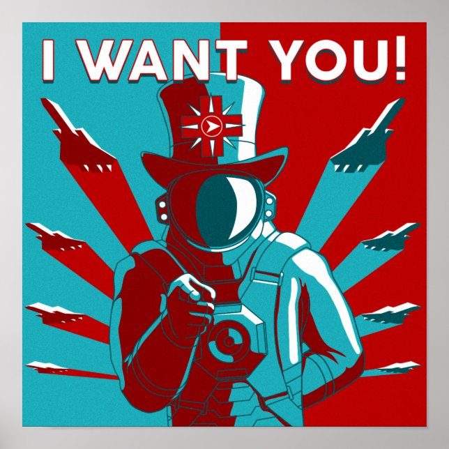 Space Engineers Poster - I Want You (Front)