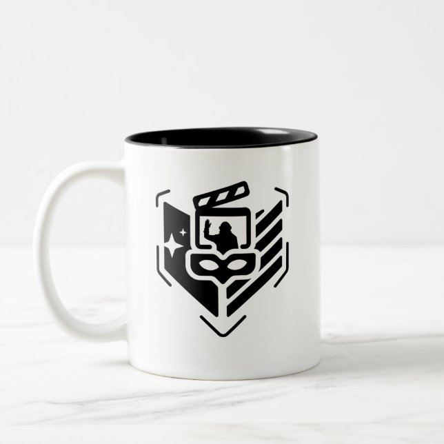 Space Engineers Two-Tone Mug Style Pack Badge (Left)