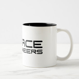 Space Engineers Two-Tone Mug white/black SE logo