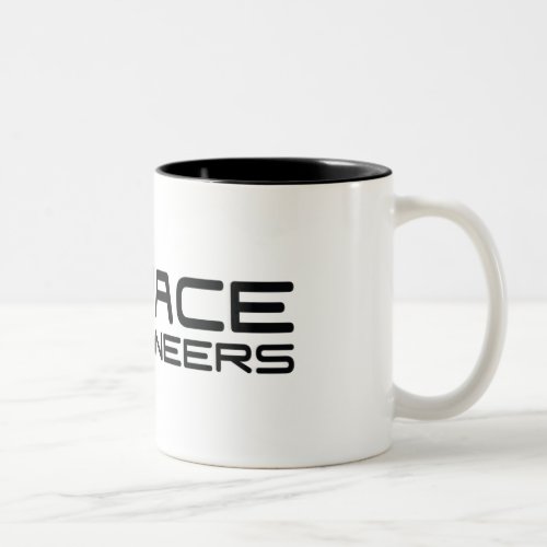 Space Engineers Two_Tone Mug whiteblack SE logo