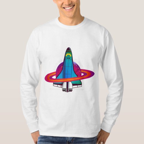 Space Exploration Astronomy Technology T_Shirt