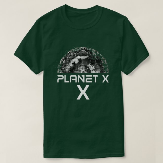 Space Exploration Intergalactic Travel Nibiru Plan T-Shirt (Design Front)