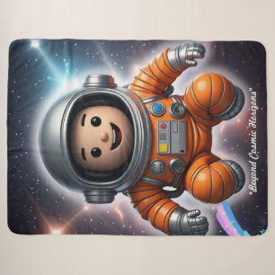 "Space Exploration" Sherpa Blanket