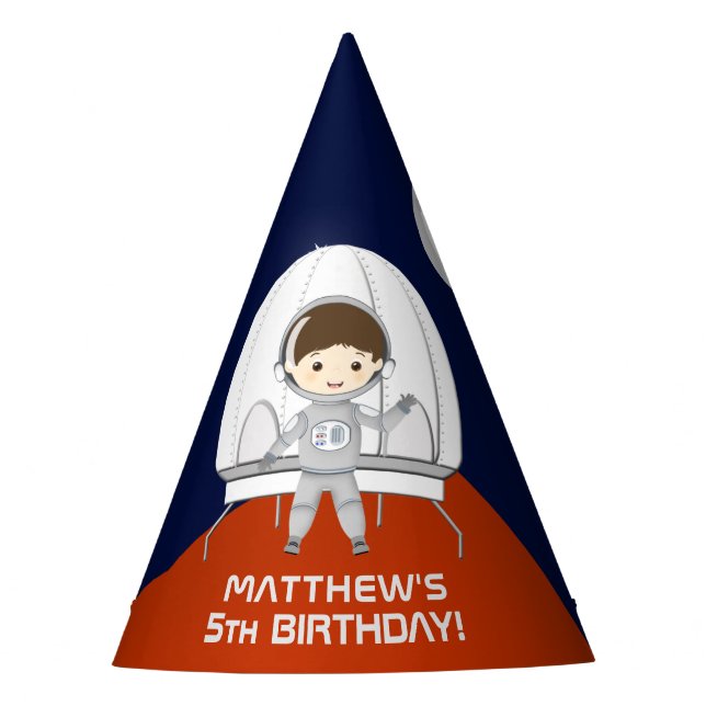 Space Explorer Party Hat (Front)