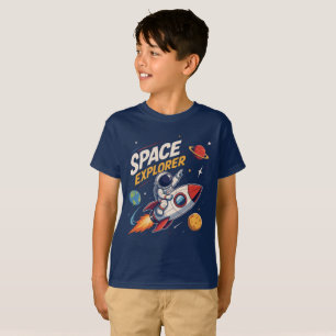 Space Explorer Rocket Adventure T-Shirt