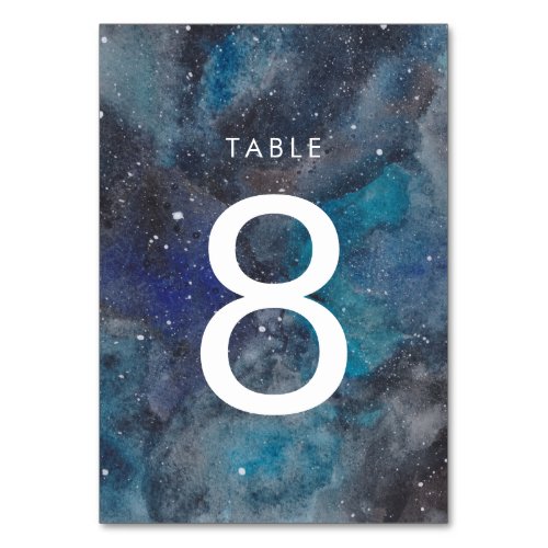 Space Explorer Table Number