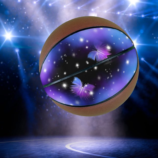 Space Fantasy Butterflies Cosmic Basketball (Creator Uploaded)