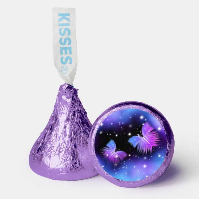 Space Fantasy Butterflies Cosmic Hershey®'s Kisses® (Front)