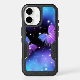Space Fantasy Butterflies Cosmic iPhone 16 Case