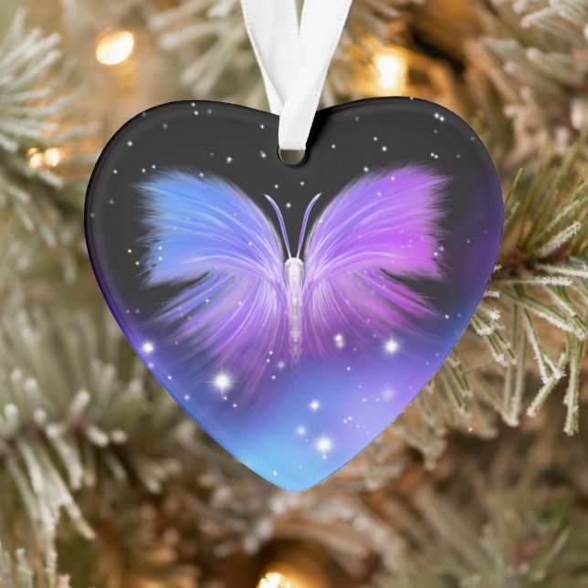 Space Fantasy Butterfly Cosmic Ornament (Tree)