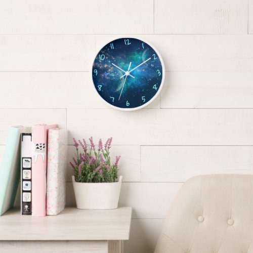Space Fantasy Clock