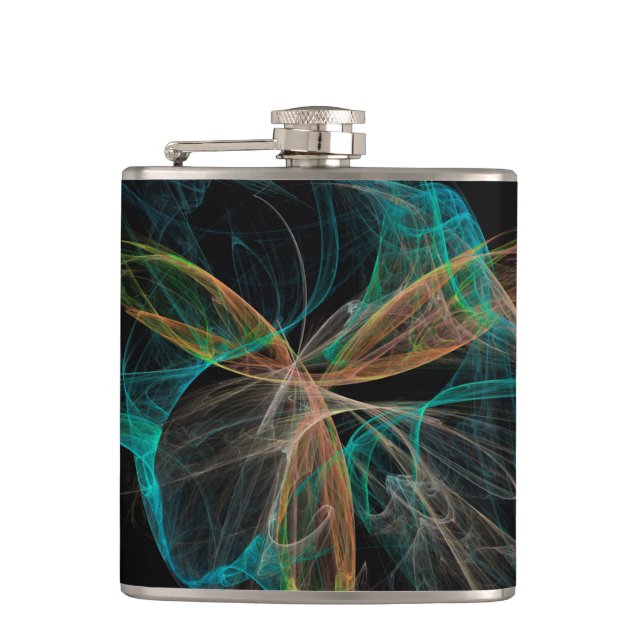 Space Fantasy Flask (Front)