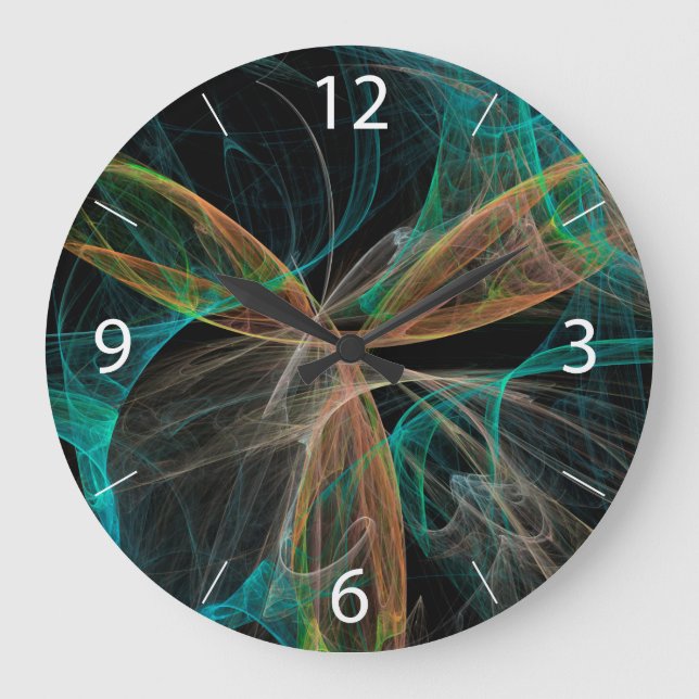 Space Fantasy Large Clock (Front)