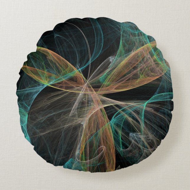 Space Fantasy Round Pillow (Front)
