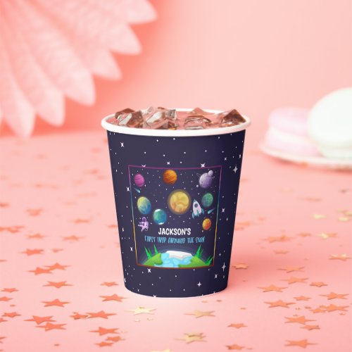 Space First Birthday Cup _ First Trip