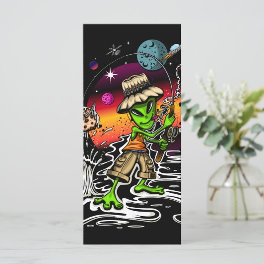 Space Fisherman (Standing Front)