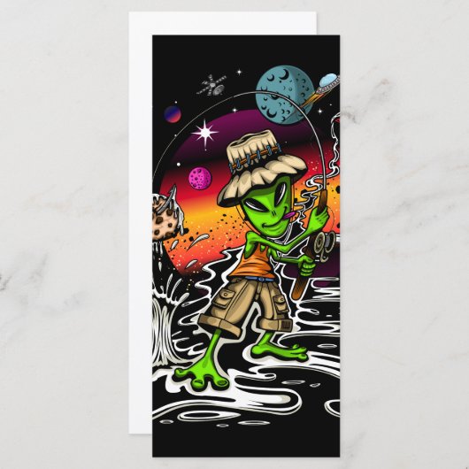 Space Fisherman (Front/Back)