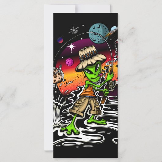 Space Fisherman (Front)