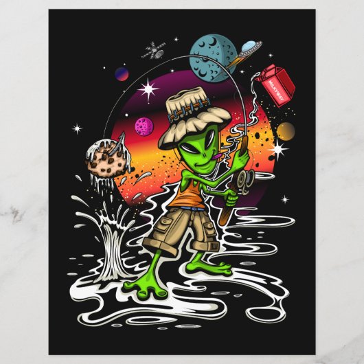 Space Fisherman (Front)