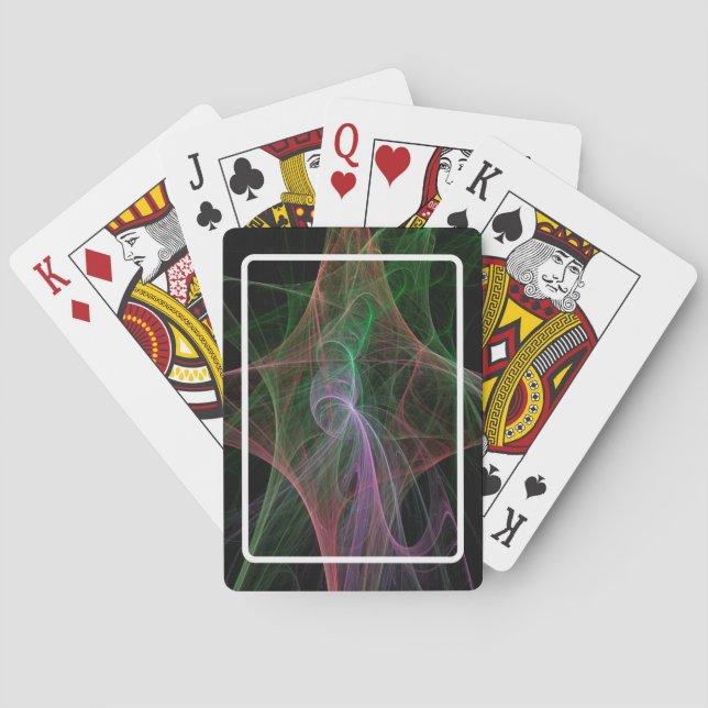 Space Flame Poker Cards (Back)