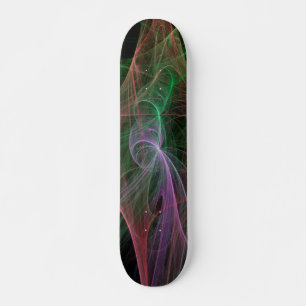 Space Flame Skateboard Deck