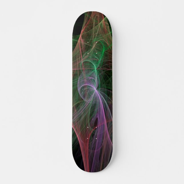 Space Flame Skateboard Deck (Front)