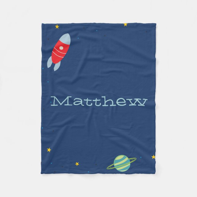 Space Fleece Blanket (Front)